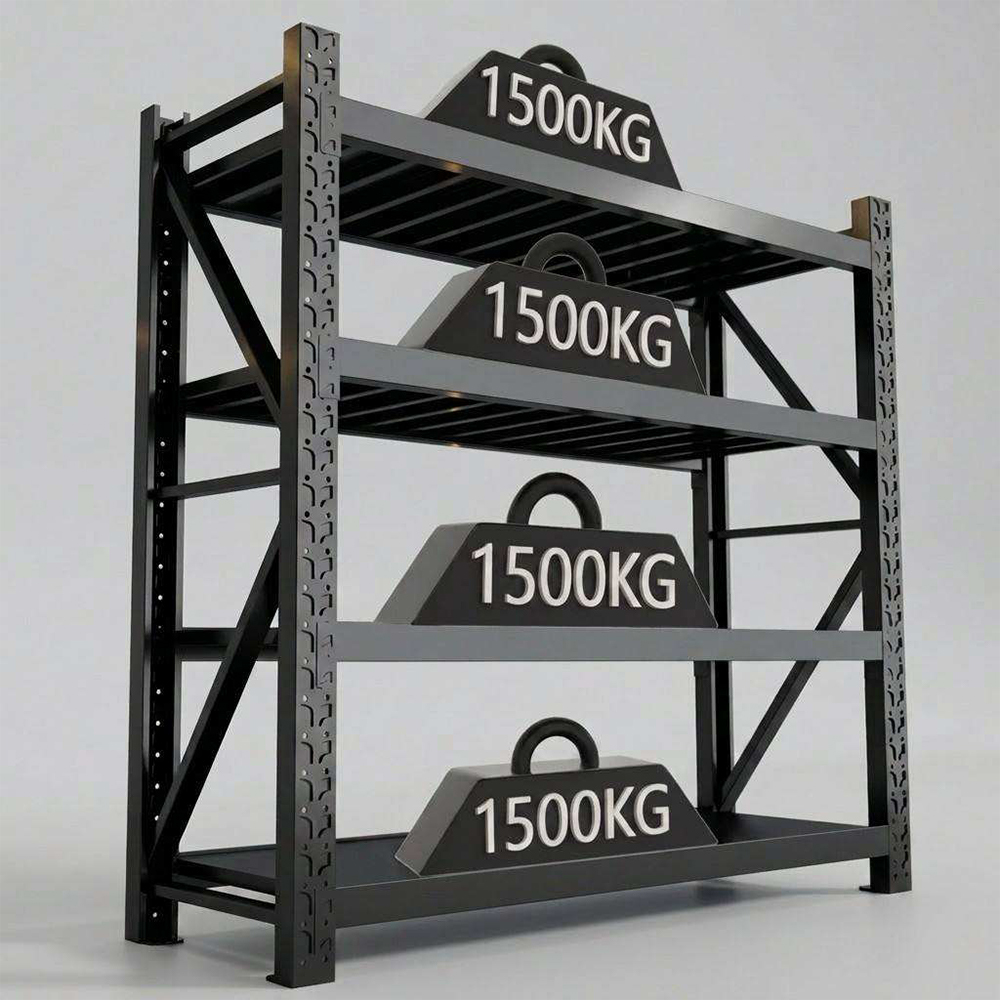 Estantería de acero resistente del metal del estante del almacenamiento 1500kg/Layer