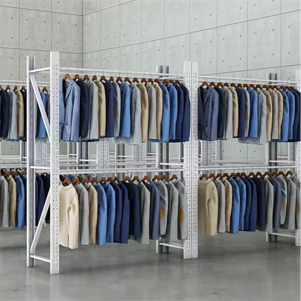 Estante de protección contra la corrosión para guardar ropa Abrigos colgantes Ropa Estante de protección contra la corrosión para guardar ropa Abrigos colgantes Ropa