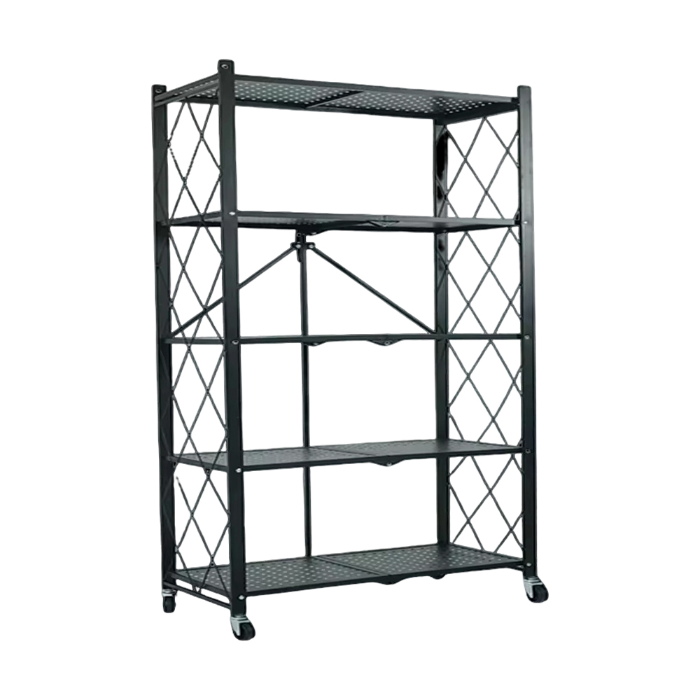 Estantes de almacenamiento multicapa plegables de gran capacidad para el hogar Estantes de almacenamiento multicapa plegables de gran capacidad para el hogar