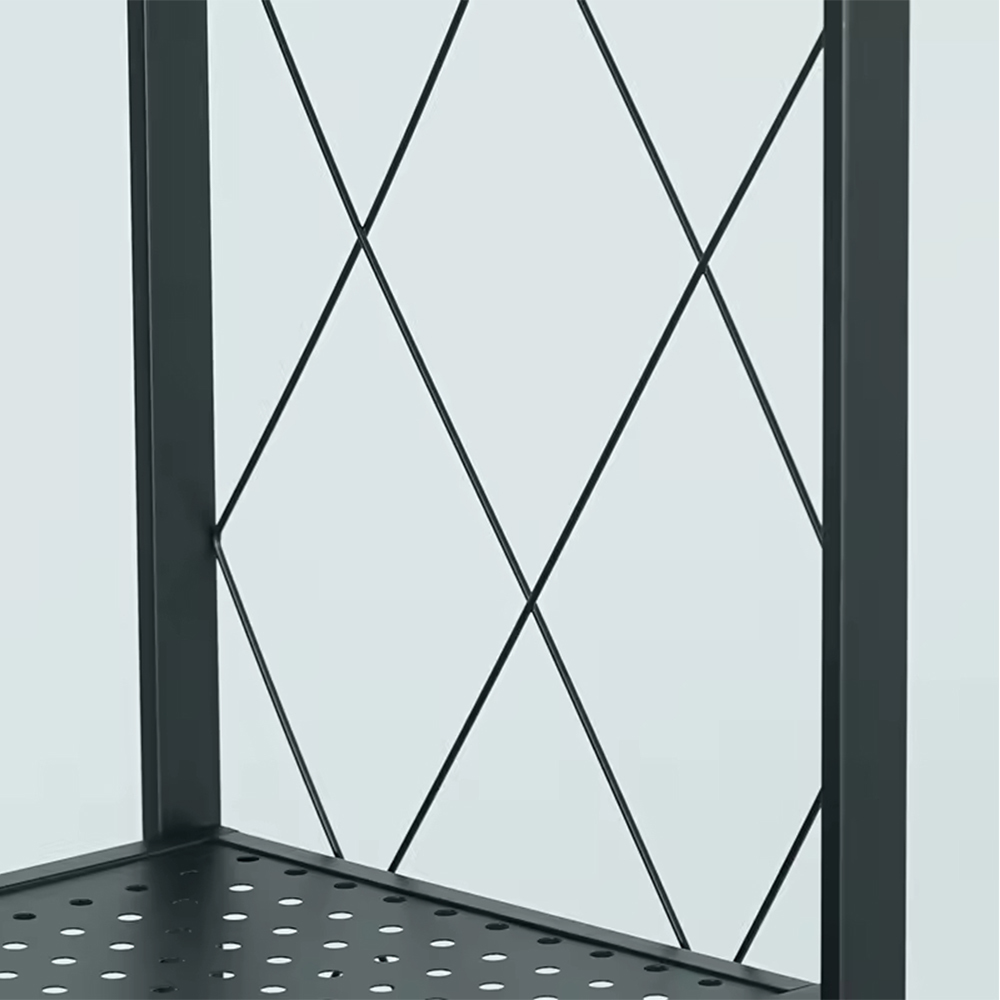 Estantes de almacenamiento multicapa plegables de gran capacidad para el hogar Estantes de almacenamiento multicapa plegables de gran capacidad para el hogar