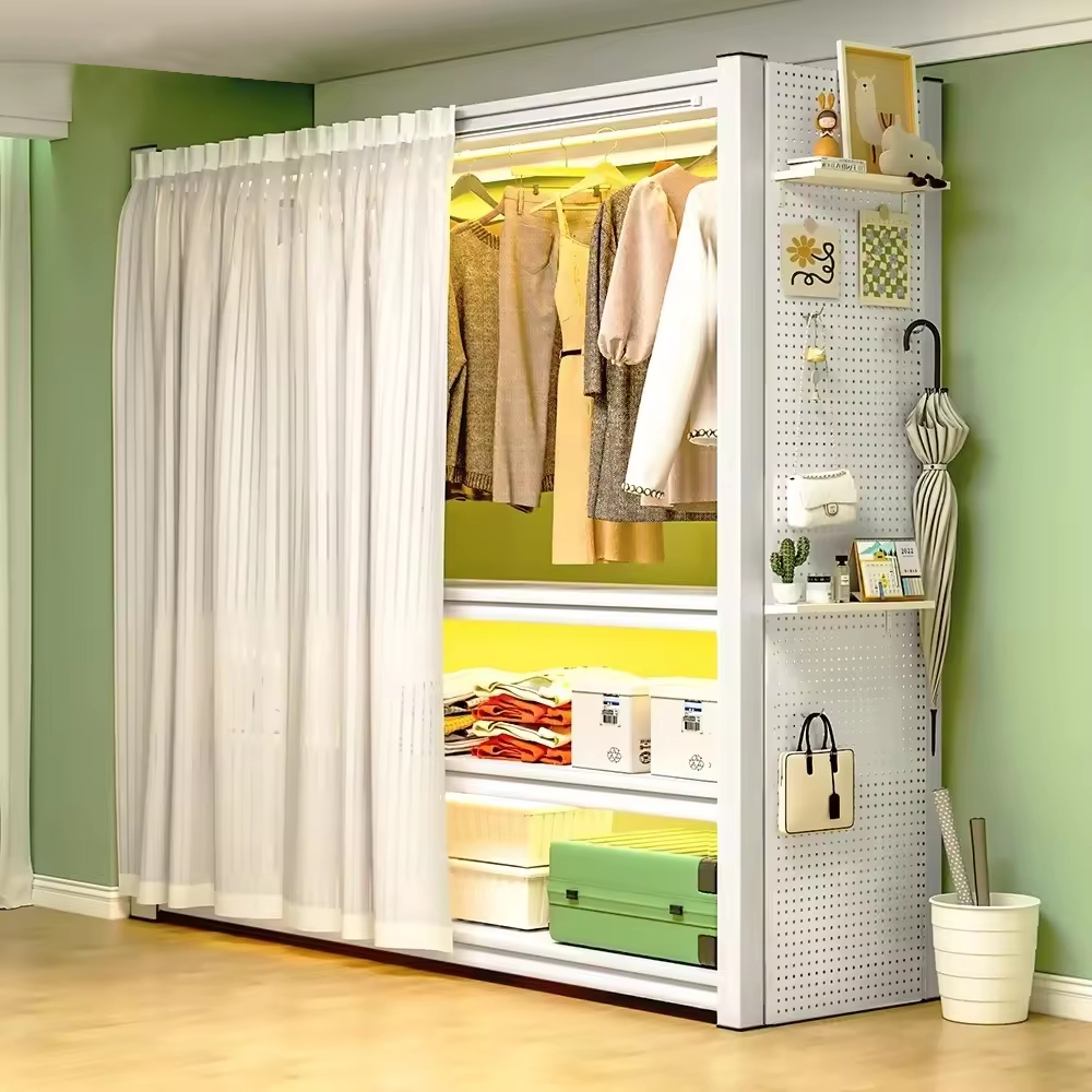 Estante de ropa para colgar abrigos, trajes y prendas de vestir Estante de ropa para colgar abrigos, trajes y prendas de vestir
