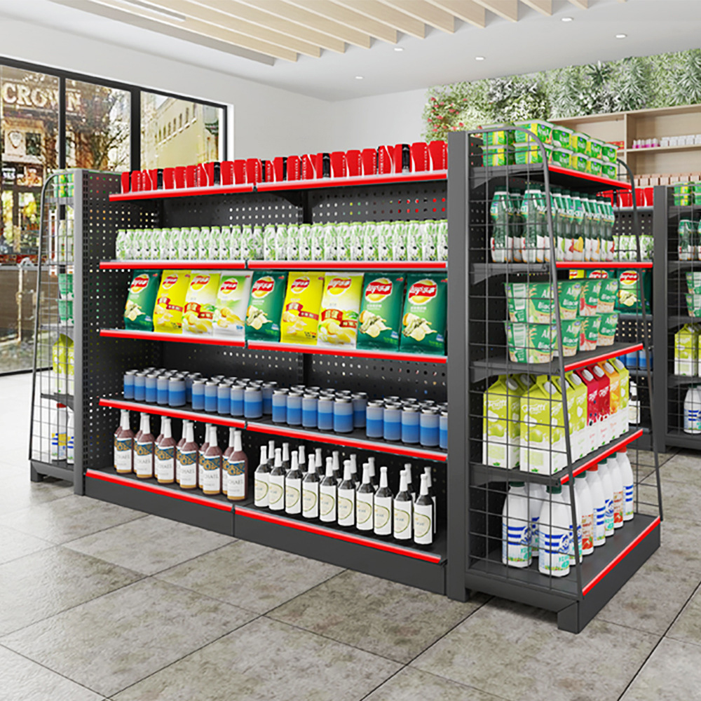 Estantes modulares ajustables para tiendas minoristas y de conveniencia