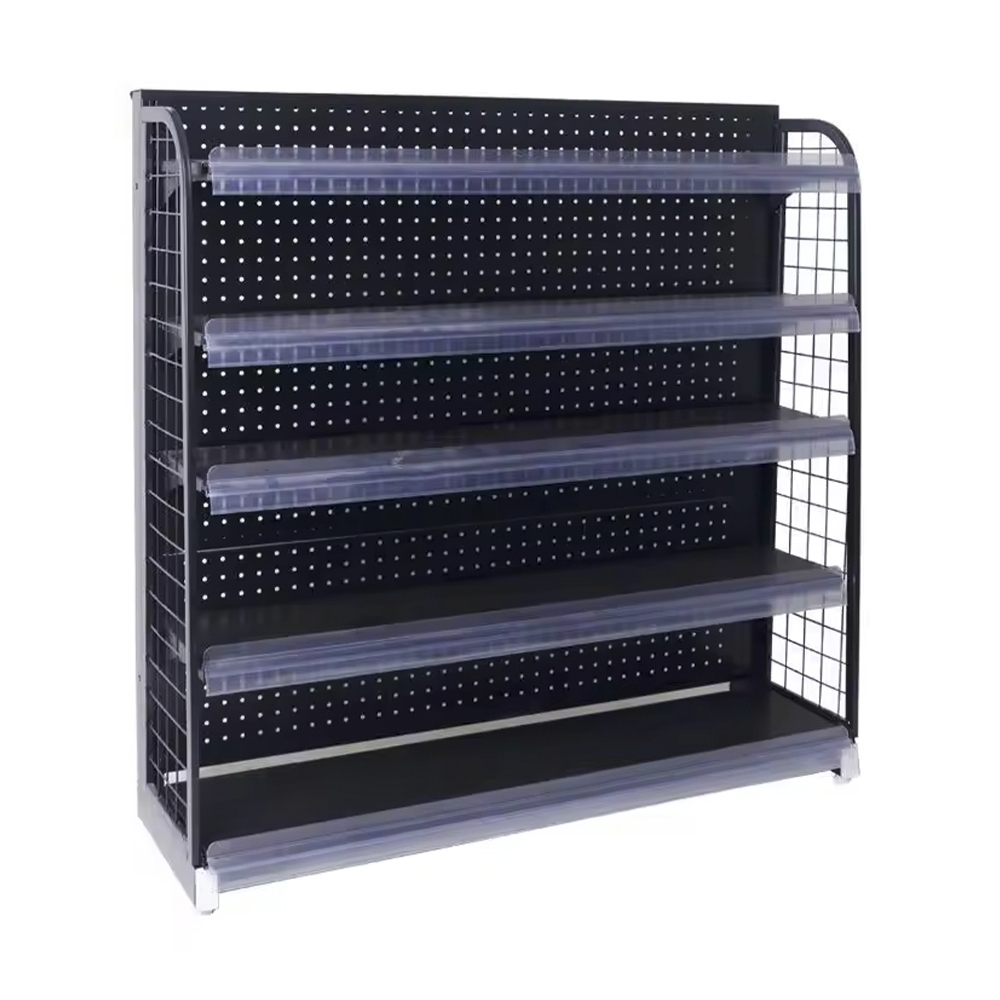 Estantes de exhibición de productos de varios niveles para supermercados Estantes de exhibición de productos de varios niveles para supermercados