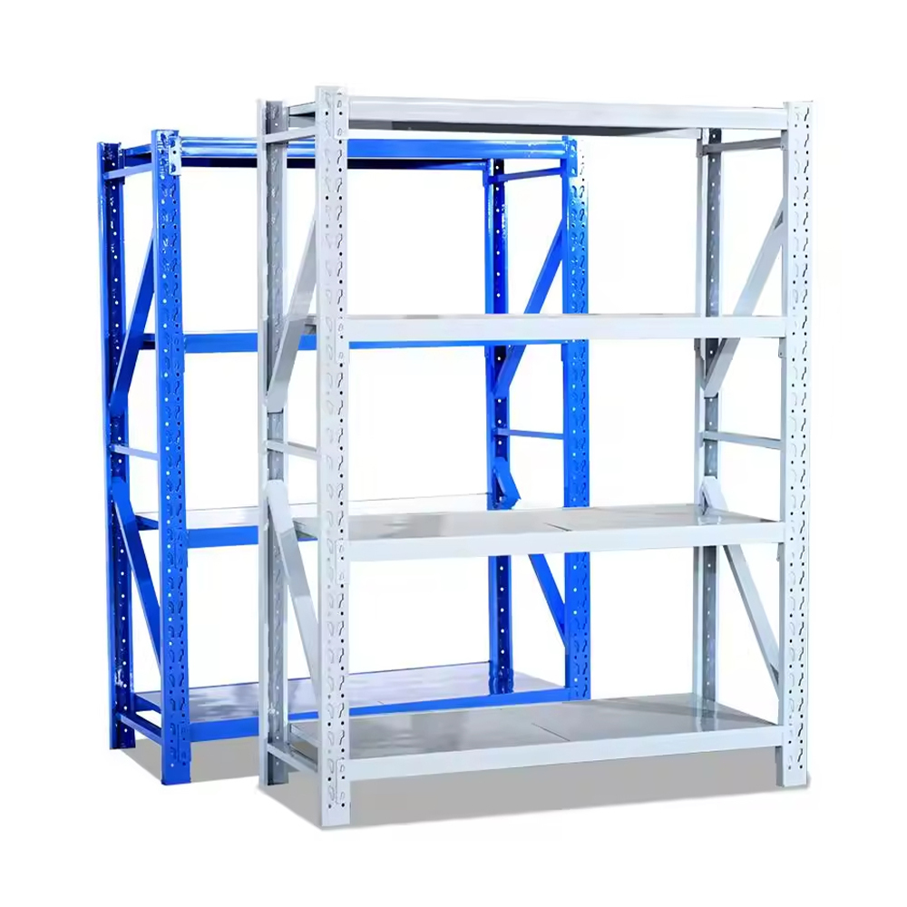 Estante de almacenamiento ligero ajustable de 4 capas para oficinas y entornos domésticos minoristas Estante de almacenamiento ligero ajustable de 4 capas para oficinas y entornos domésticos minoristas